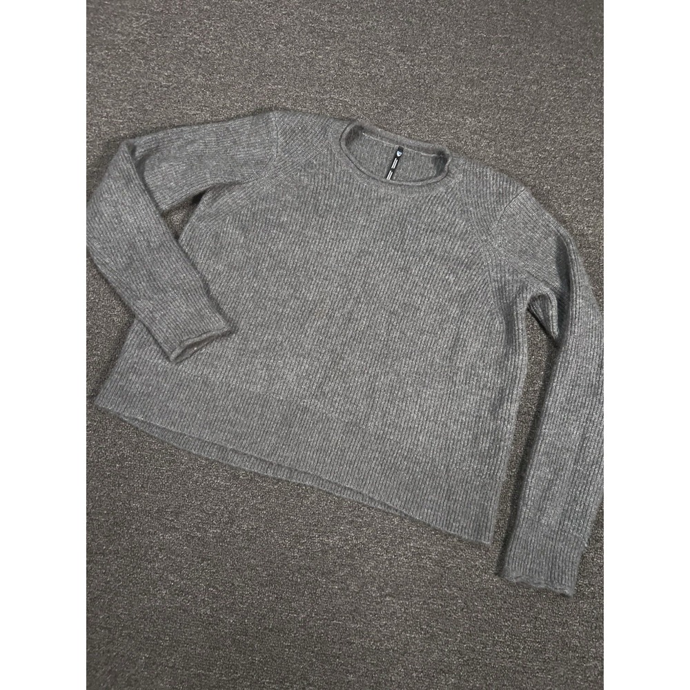 Kuhl Faye Sweater Women's XL Gray Crew Neck Soft Wool Outdoors Stretch